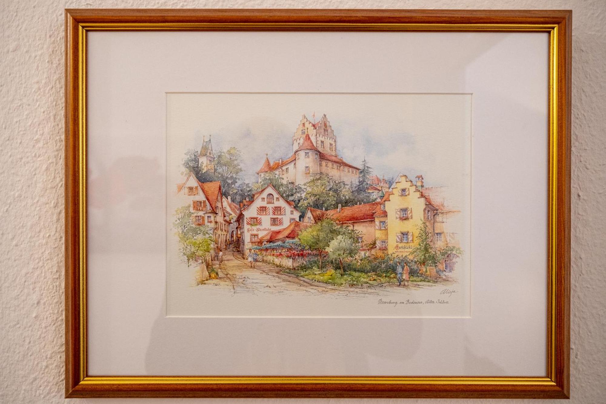 Ferienapartment im Hügelhaus Meersburg Exterior foto